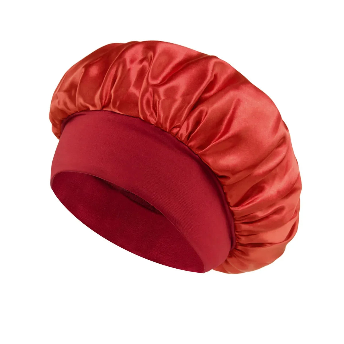 Bonnet Satin Bande Large