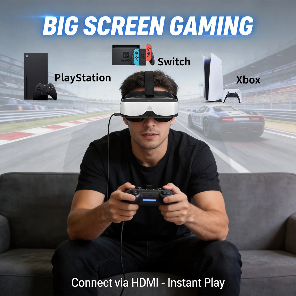 Écran Gaming Tête Montée
