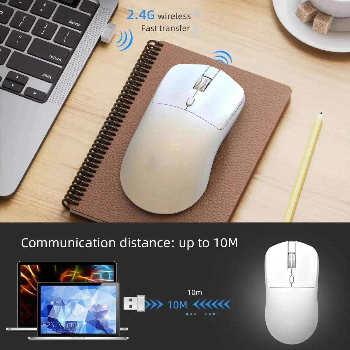 Souris Sans Fil Ergonomique