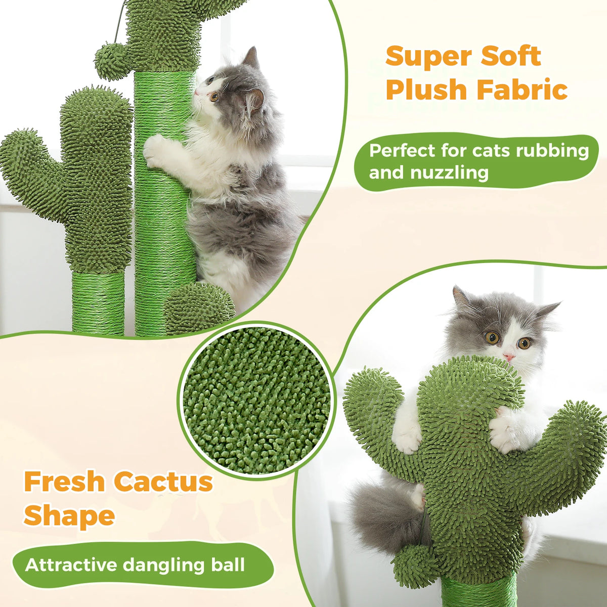 Griffoir Cactus Pour Chat