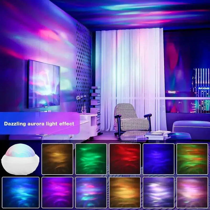 Projecteur Aurore Boréale RGB