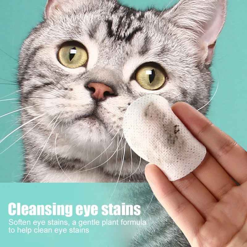 Lingettes Yeux Animaux