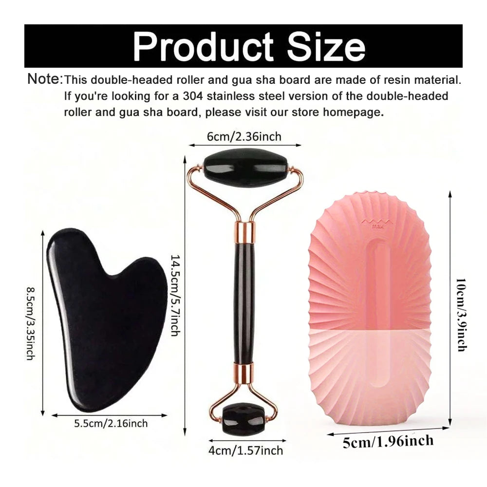 Kit Ice Roller Gua Sha
