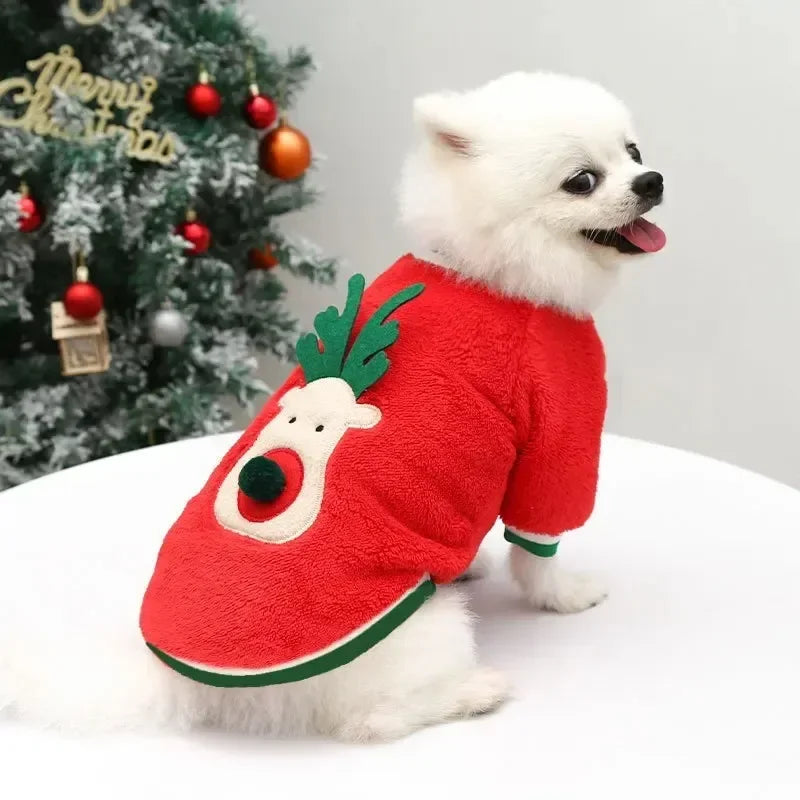 Pull Noël Chaud Pour Chien