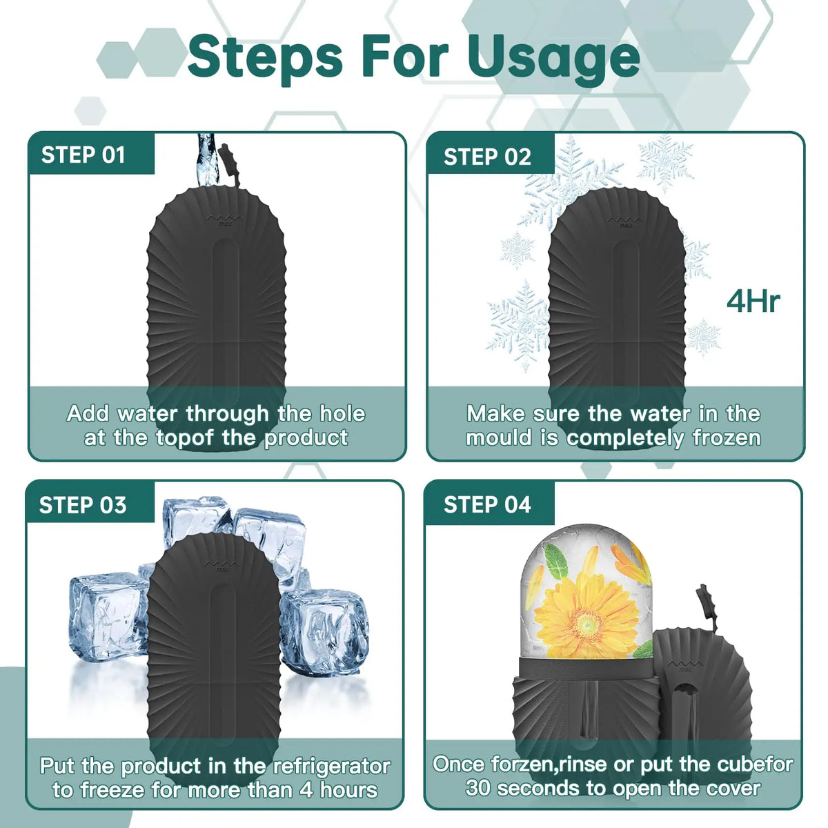 Kit Ice Roller Gua Sha