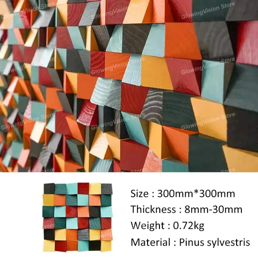 Panneau Bois 3D Design