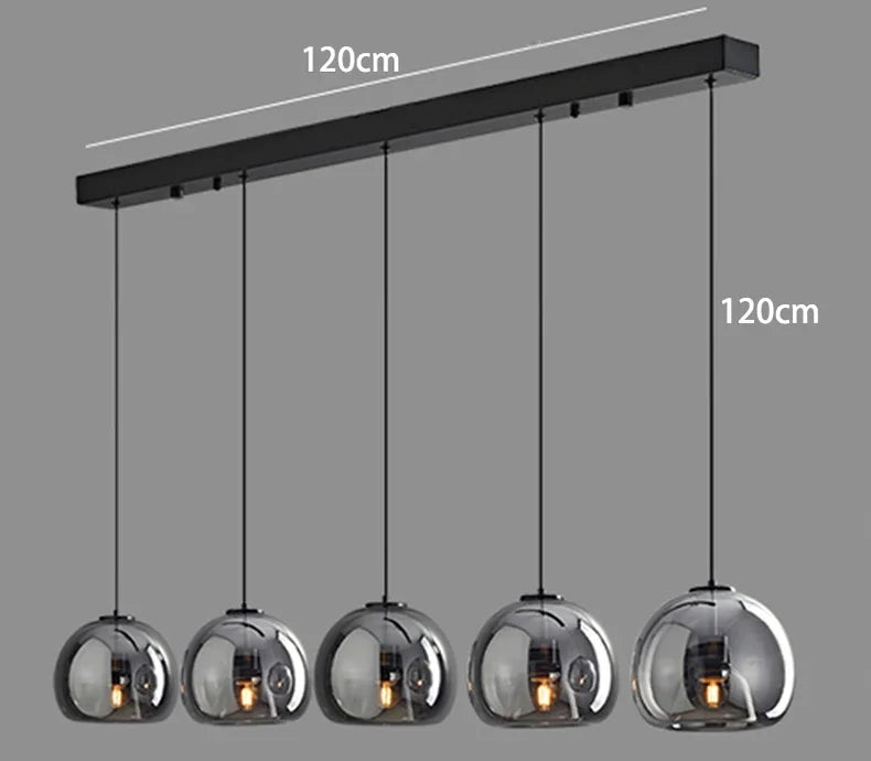 Suspension Verre Élégante