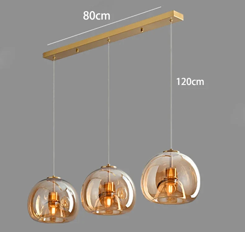 Suspension Verre Élégante