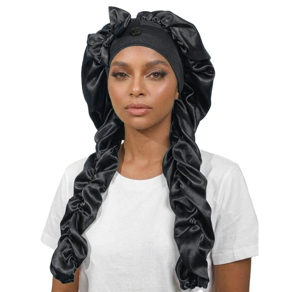 Bonnet Satin Boucles Sans Chaleur