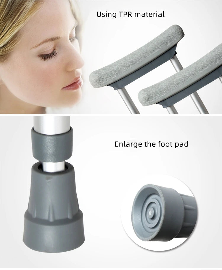 Béquilles Pliables Aluminium