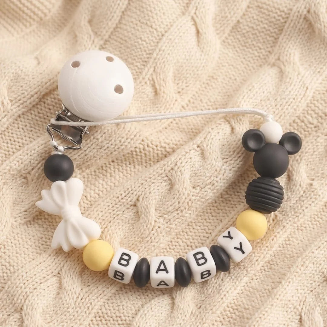 Attache Tétine Personnalisée Bébé