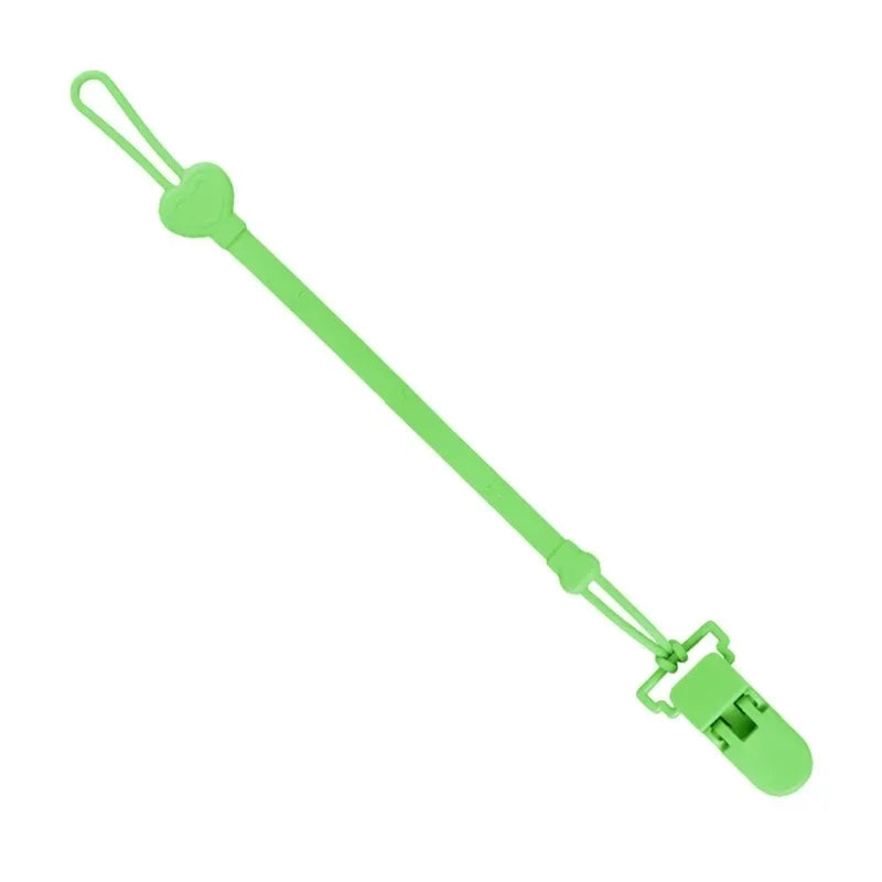 Baby Pacifier Teething Clip Silicone Chain Fastened Strap for Newborn Teether Chain Nipple Holder Nursing Accessories