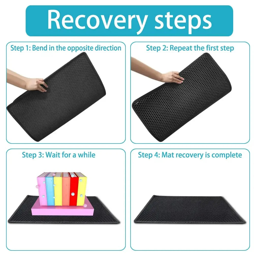 Tapis Litière Double Couche