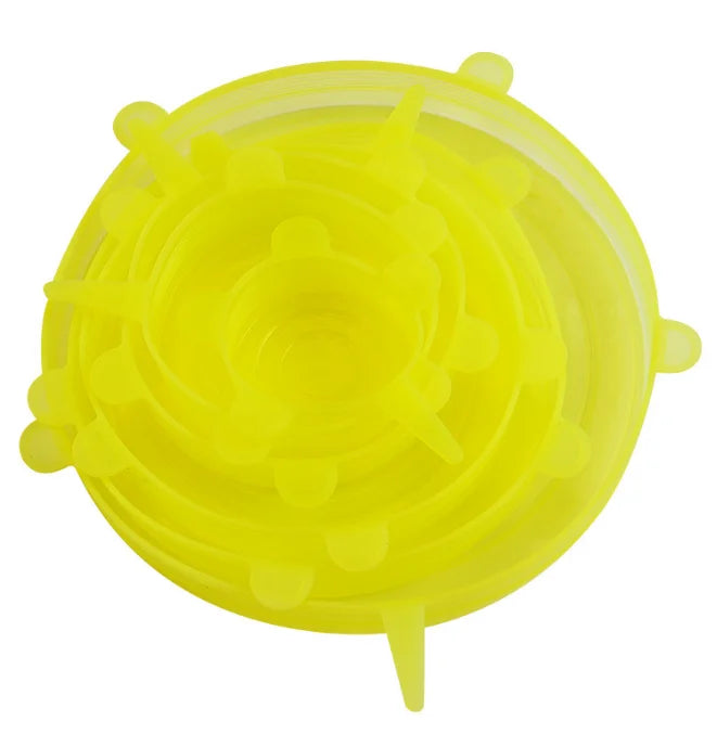 Couvercles Silicone Réutilisables