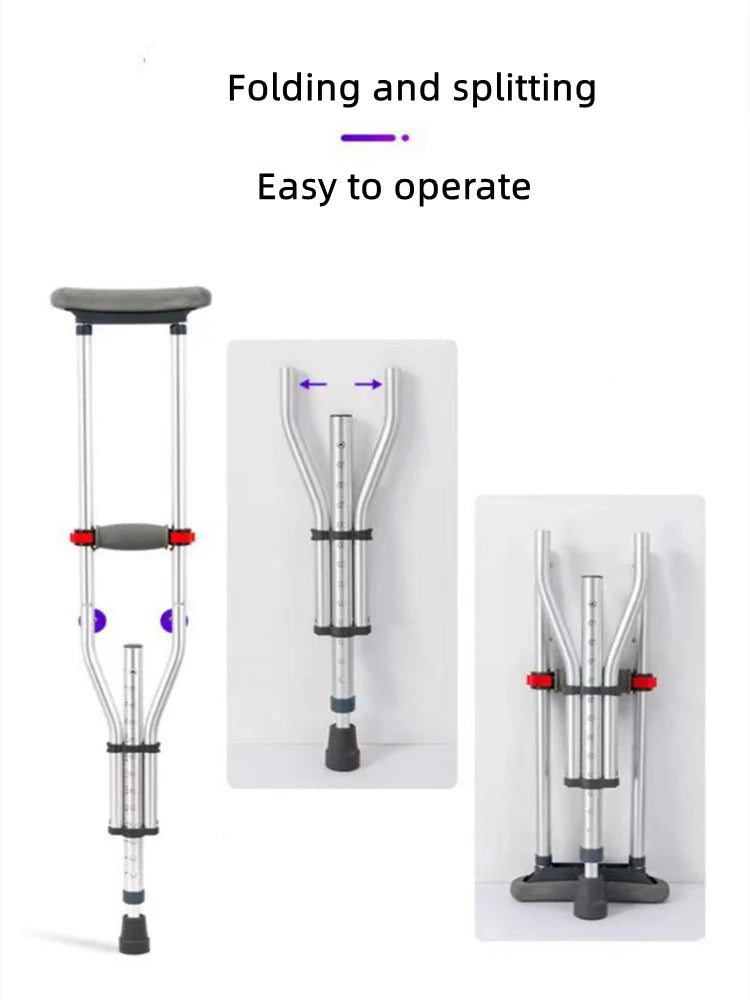 Béquilles Pliables Aluminium