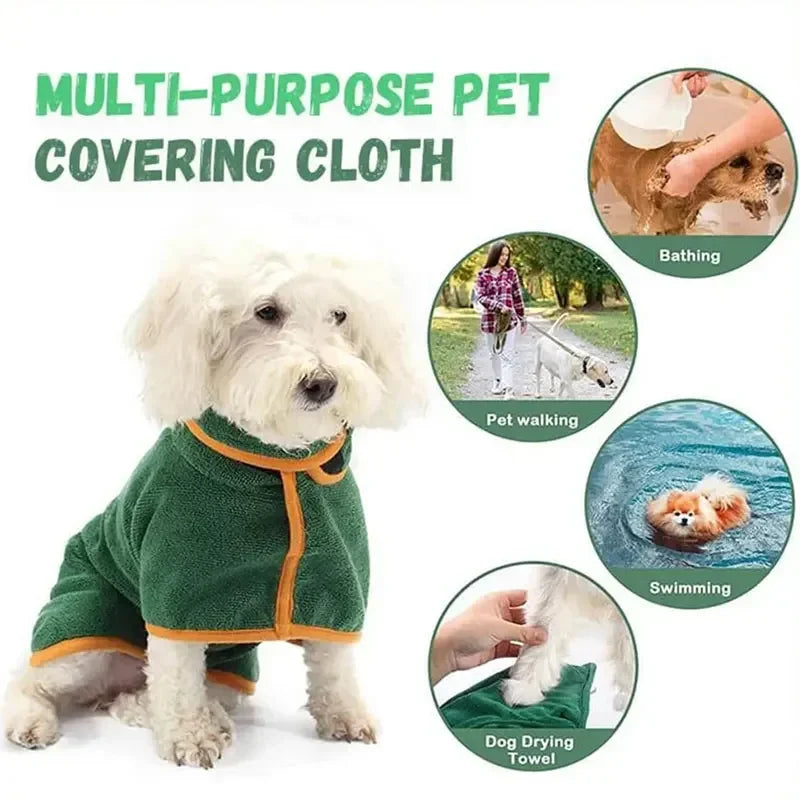Peignoir Microfibre pour Animaux