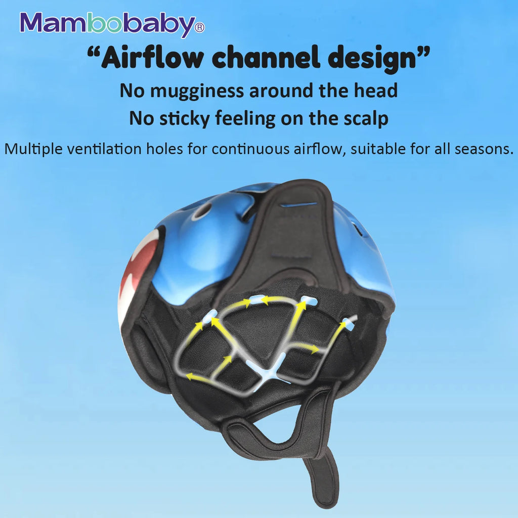 Casque Doux Anti-Chocs Bébé