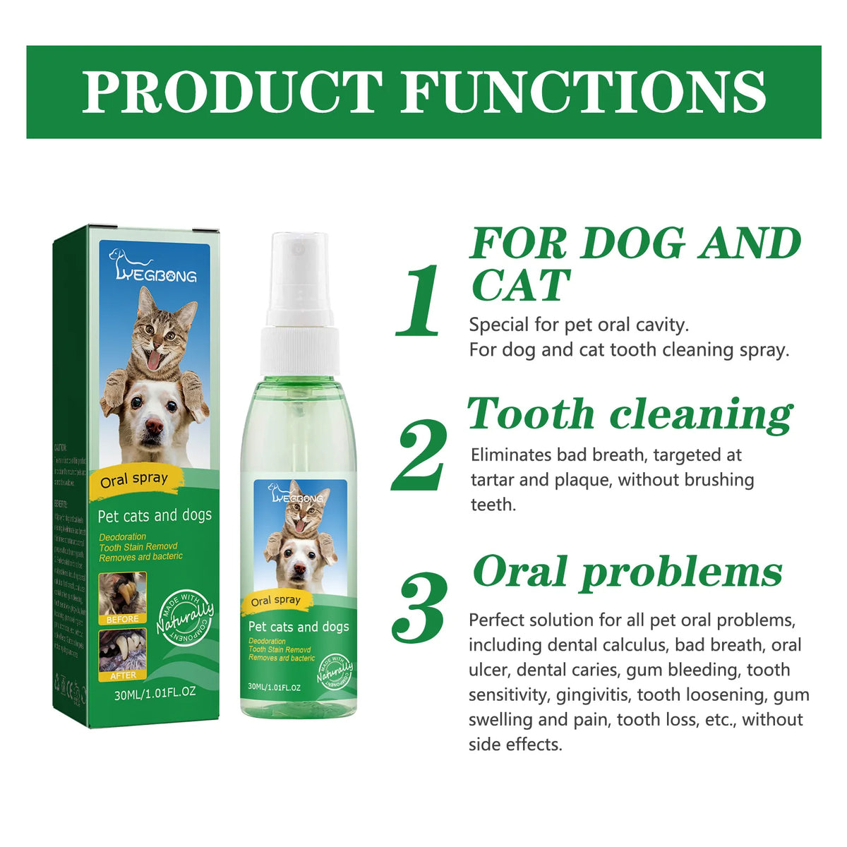 Spray Dentaire Pour Animaux