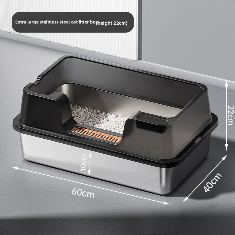 Litière Inox XL pour Chat