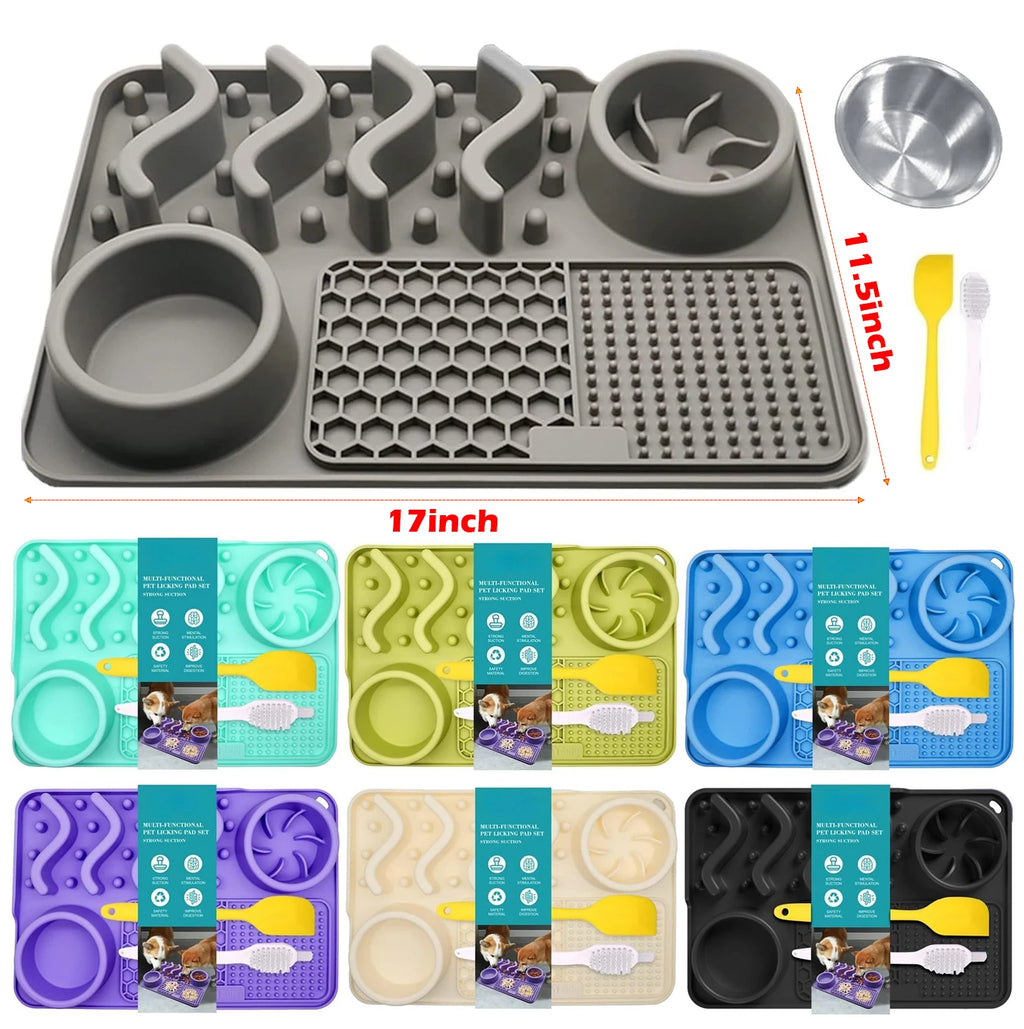 Tapis Slow Feeder Apaisant pour Chiens