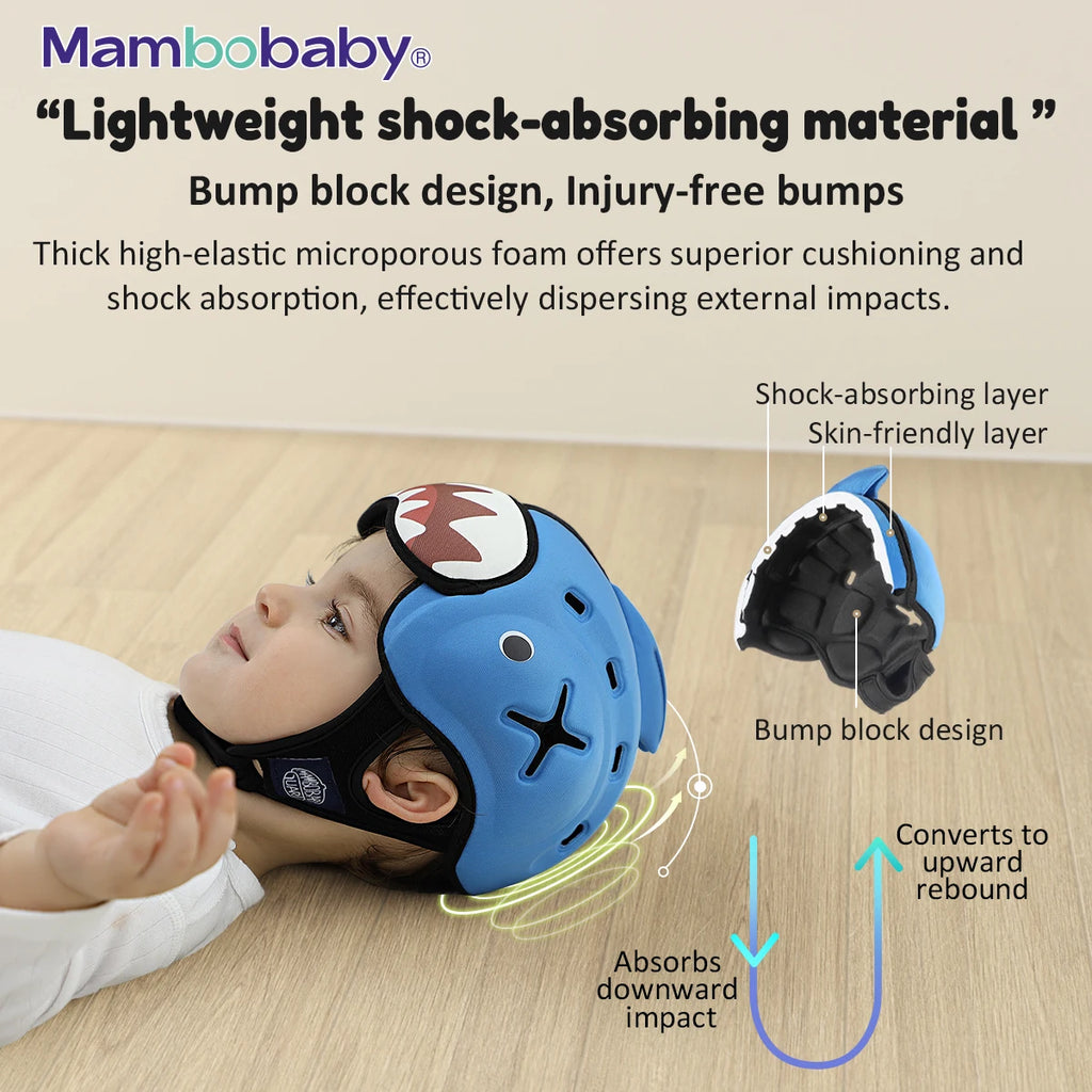 Casque Doux Anti-Chocs Bébé