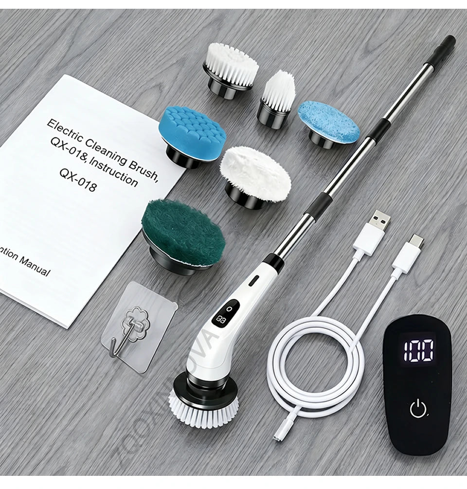 Brosse Nettoyante Électrique Sans Fil