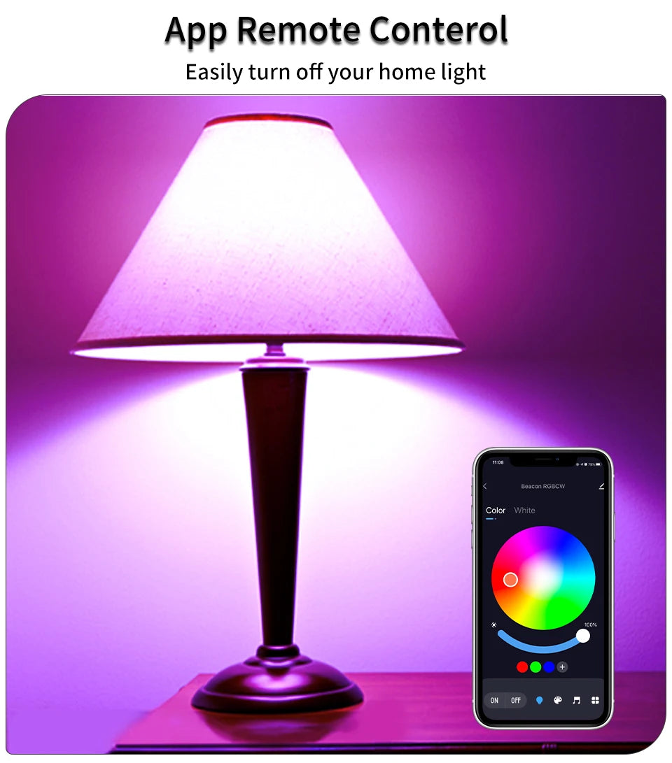 Ampoule LED Intelligente RGB