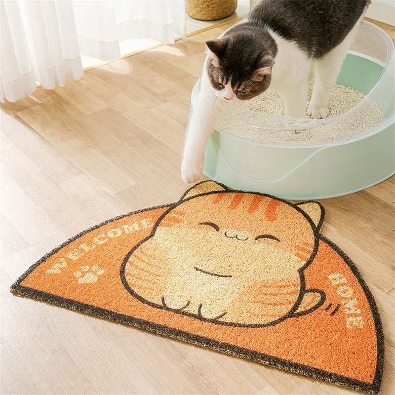 Tapis Anti-Litière pour Chat