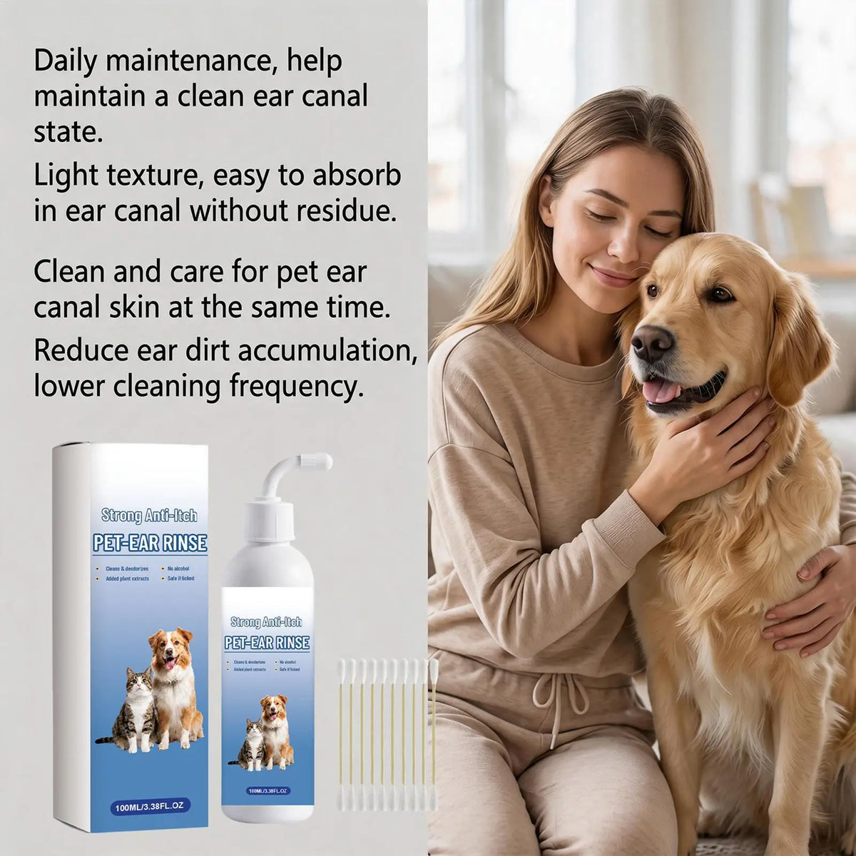 Nettoyant Oreilles Chien 100ml