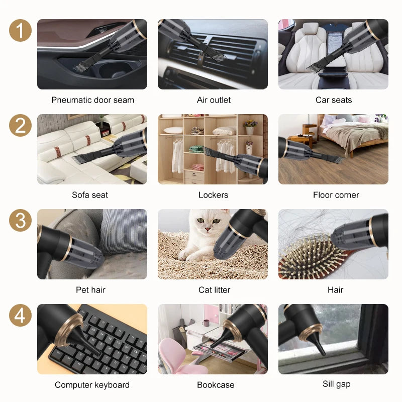 Aspirateur Sans Fil Multifonction