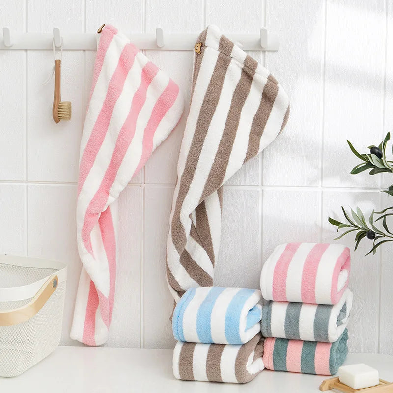 Serviette Cheveux Microfibre