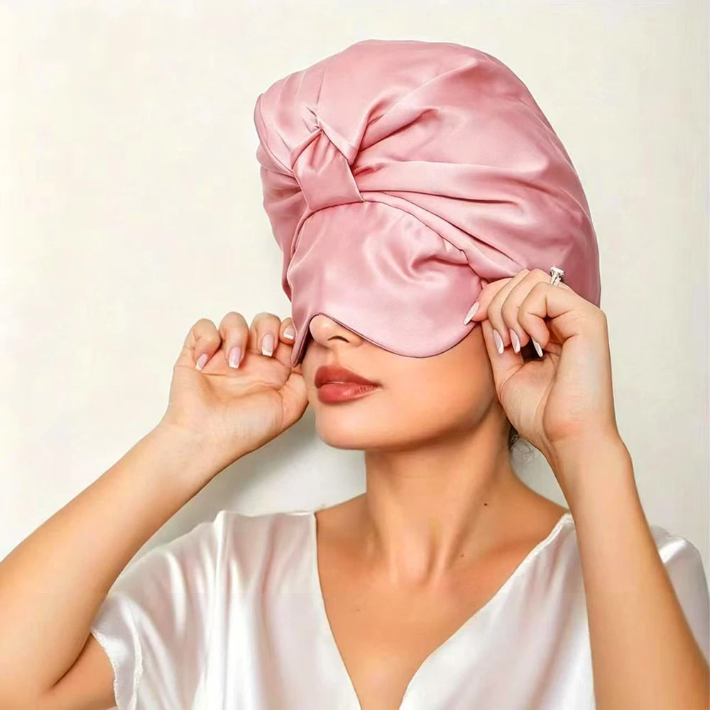 Bonnet Satin 2-en-1