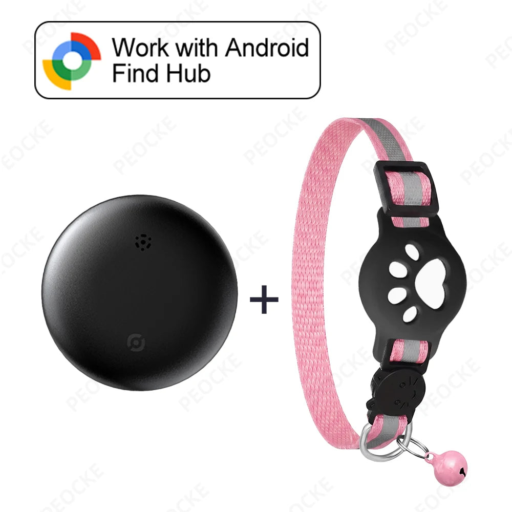 Collier GPS Anti-Perte Chat