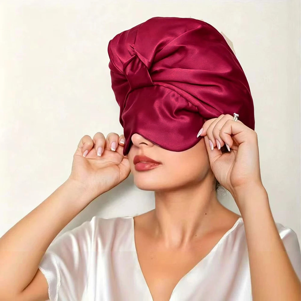 Bonnet Satin 2-en-1