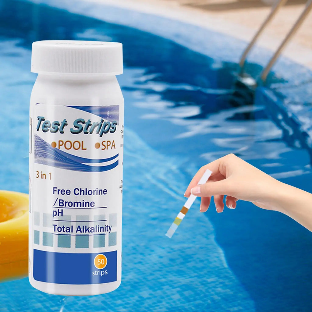 Bandelettes Test Piscine 3-en-1