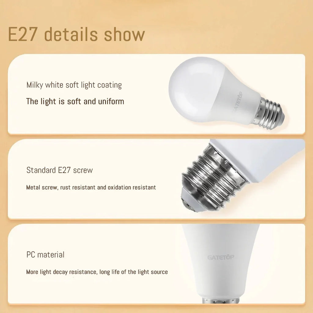 Ampoules LED E27 Économiques