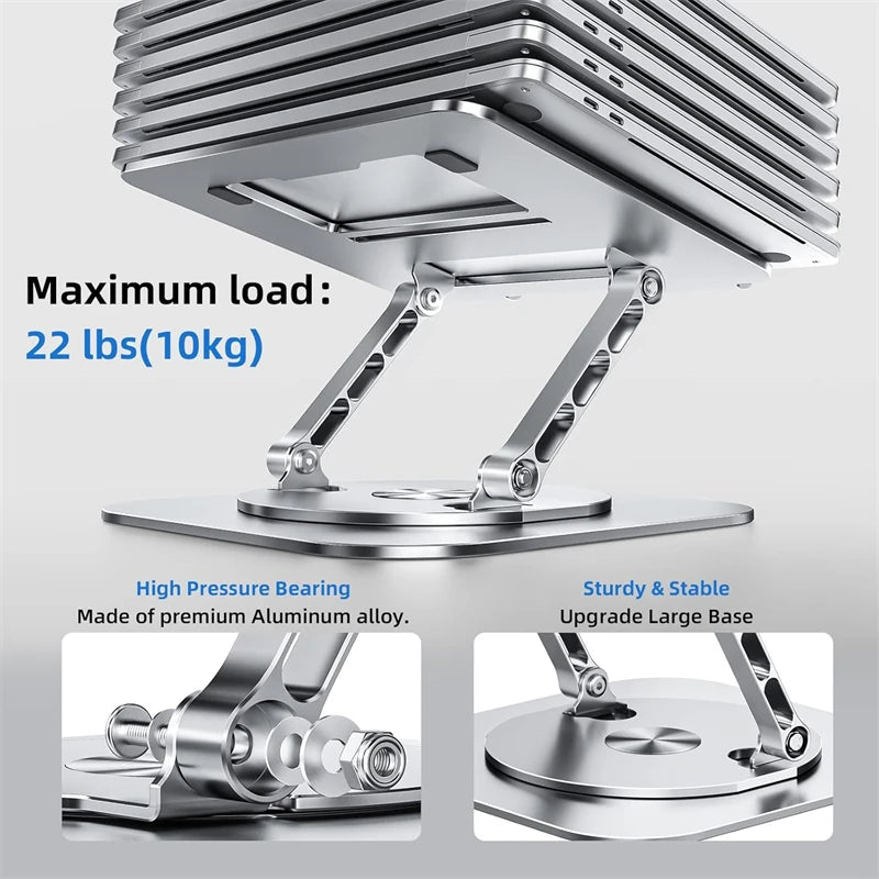 Support Laptop Aluminium 360°