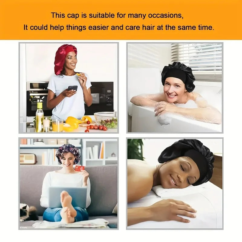 Bonnet Satin Nuit XXL