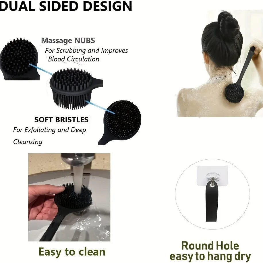 Brosse Corps Silicone Longue