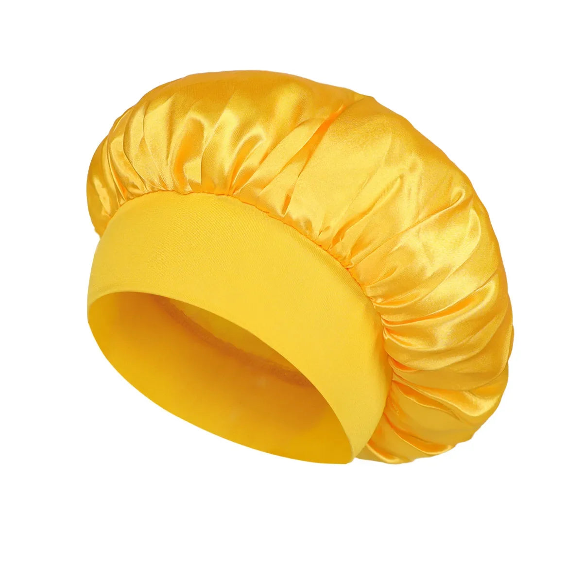 Bonnet Satin Bande Large