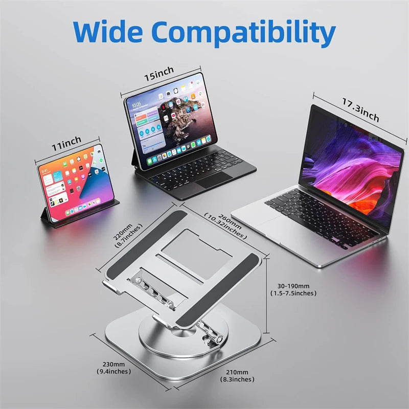 Support Laptop Aluminium 360°