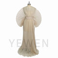 Robe Maternité Organza Élégante