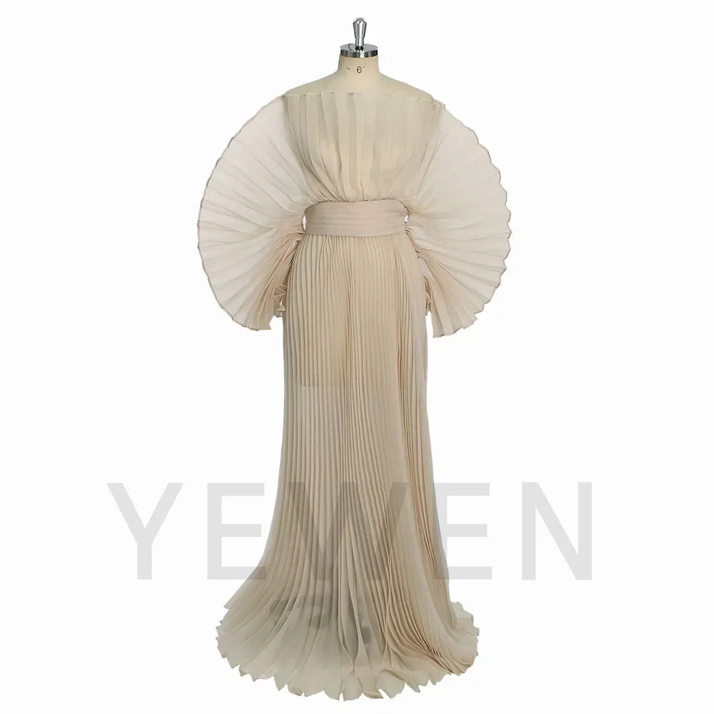Robe Maternité Organza Élégante