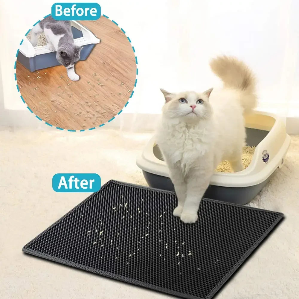 Tapis Litière Double Couche