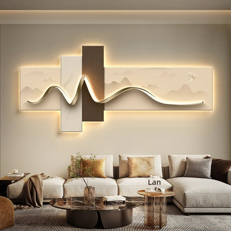 Tableau LED Wabi Sabi