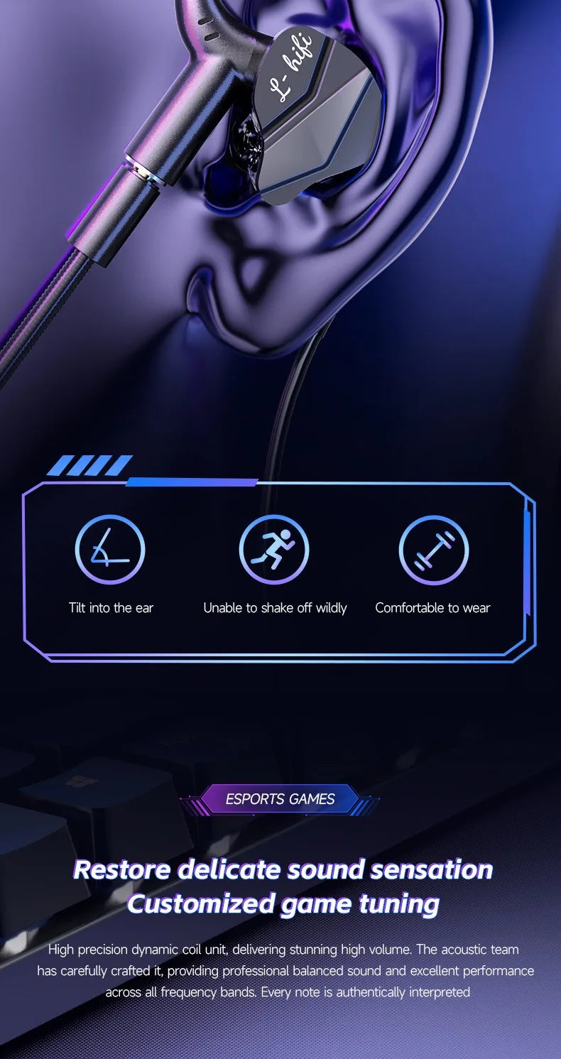 Écouteurs Gaming 7.1