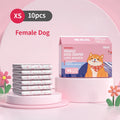 Couches Lavables Chien 10 Pièces