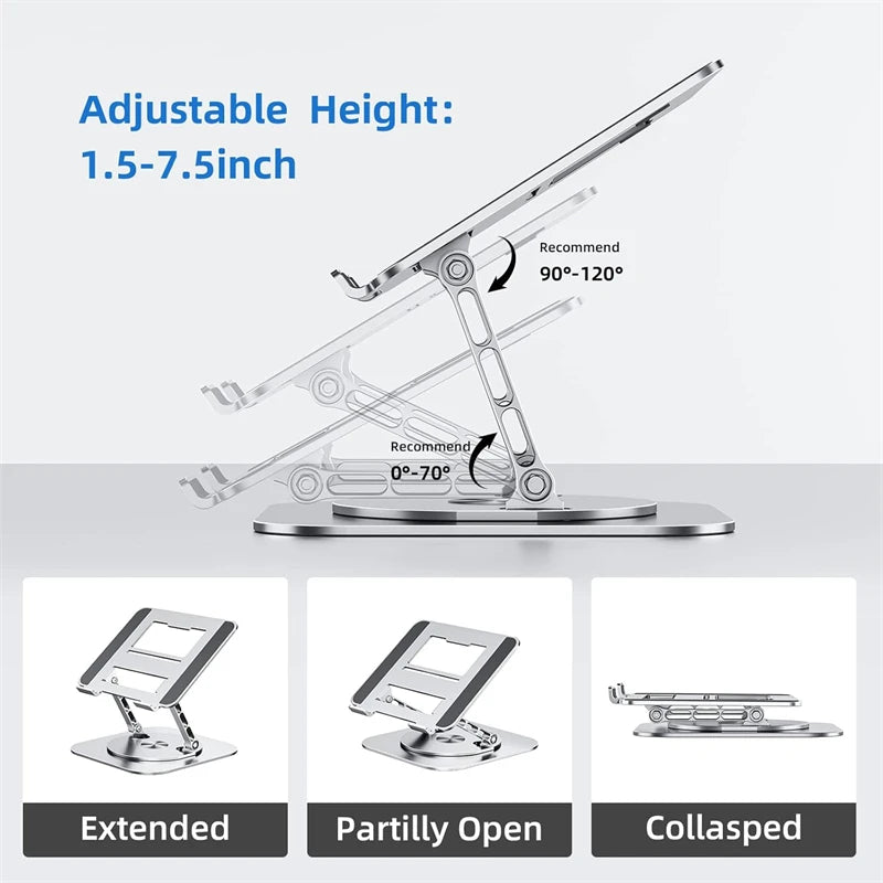Support Laptop Aluminium 360°