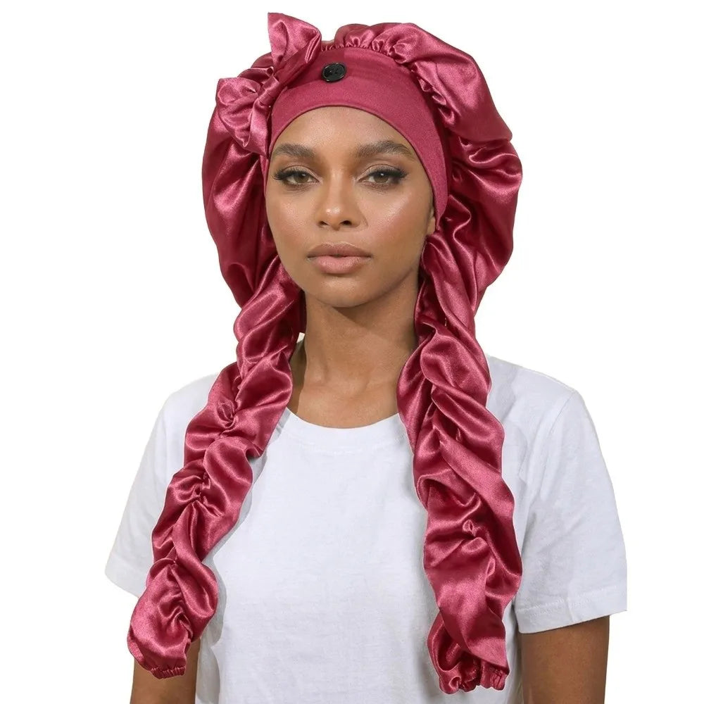 Bonnet Satin Boucles Sans Chaleur