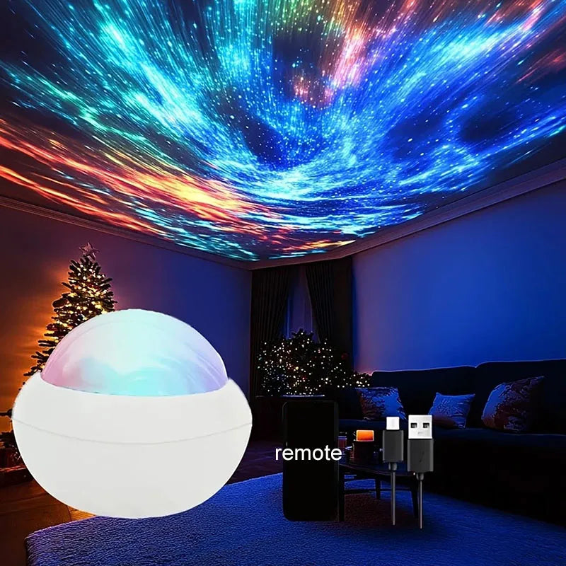 Projecteur Aurore Boréale RGB